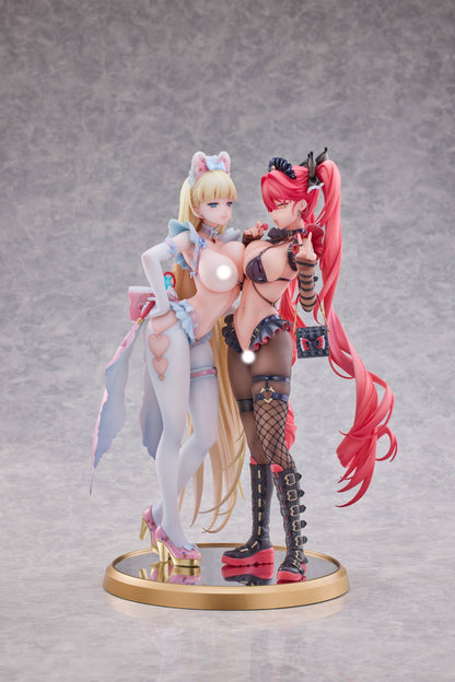 Original Character PVC Statuen 1/5 Stella & Sadie Illustrated by Mendokusai 31 cm
