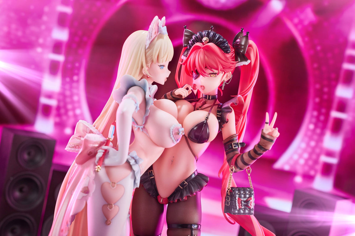 Original Character PVC Statuen 1/5 Stella & Sadie Illustrated by Mendokusai 31 cm