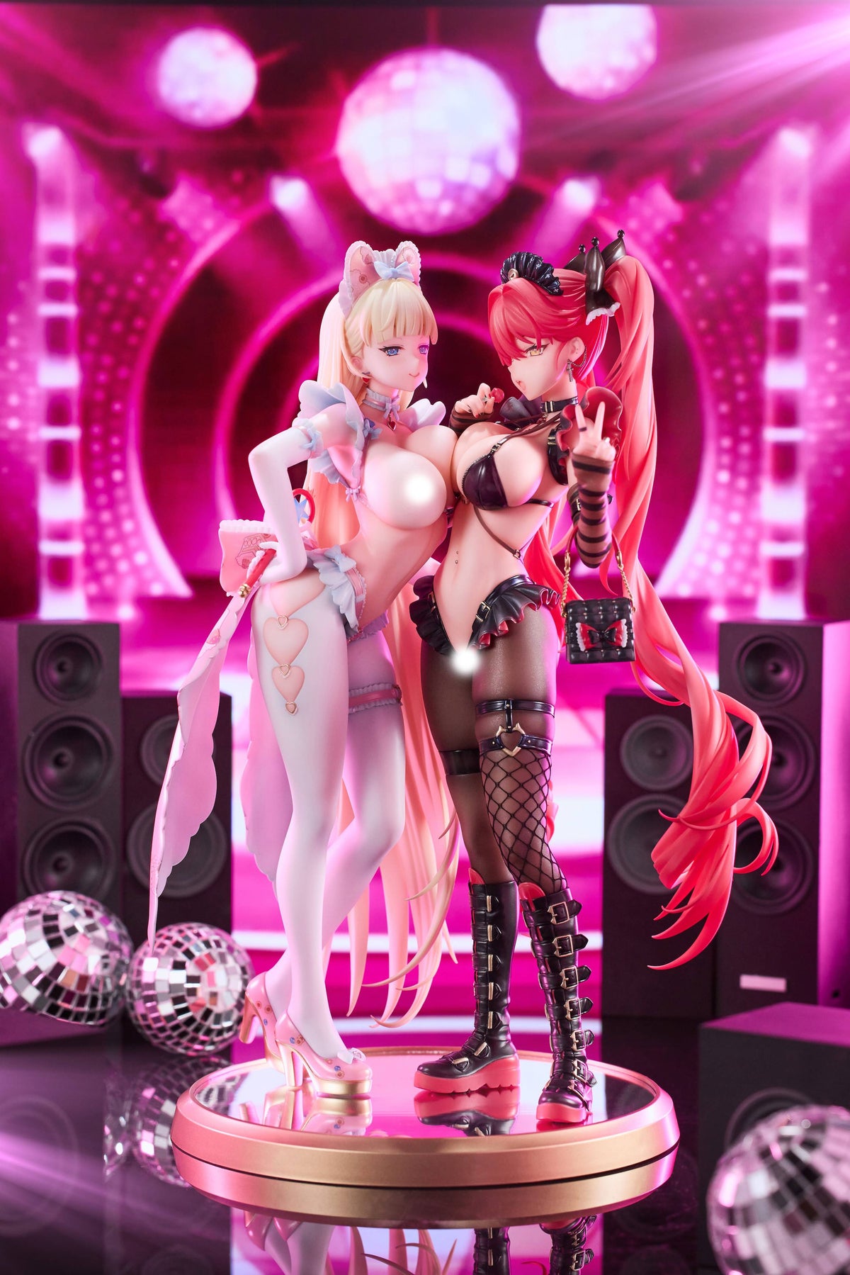 Original Character PVC Statuen 1/5 Stella & Sadie Illustrated by Mendokusai 31 cm