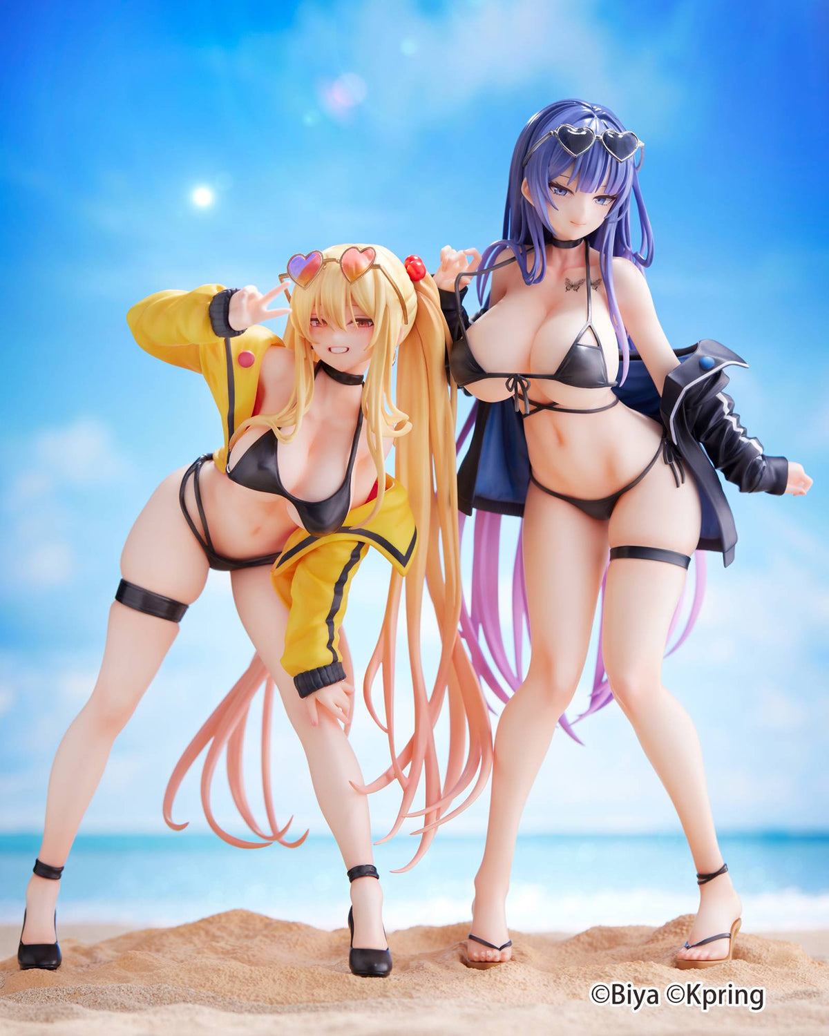 Original Character: Yuna & Sayuri 1/6 - 2 Figure Set w/Special Base Illustration by Biya & K Pring [Gentlemen]