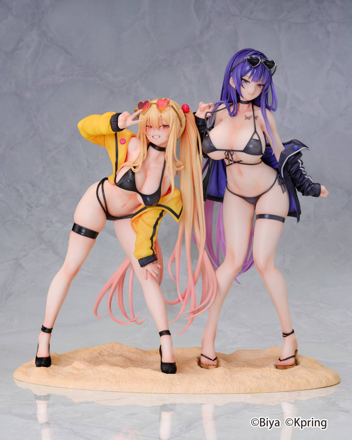 Original Character: Yuna & Sayuri 1/6 - 2 Figure Set w/Special Base Illustration by Biya & K Pring [Gentlemen]