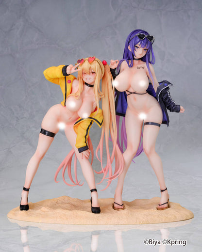 Original Character: Yuna & Sayuri 1/6 - 2 Figure Set w/Special Base Illustration by Biya & K Pring [Gentlemen]