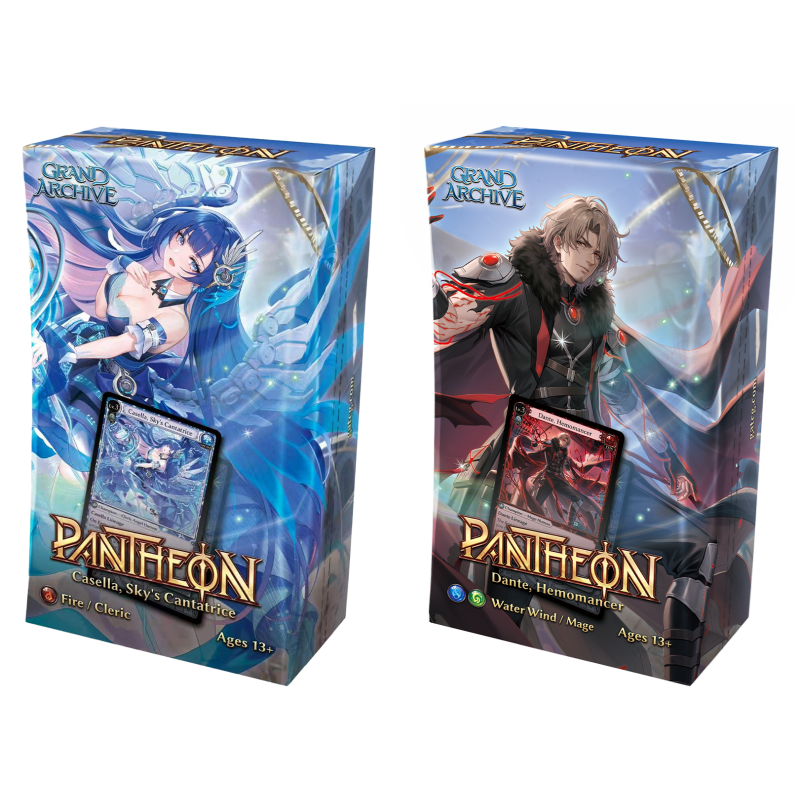 Grand Archive TCG - .asphodel/cantabile Pantheon Deck Set (4 Decks) - EN