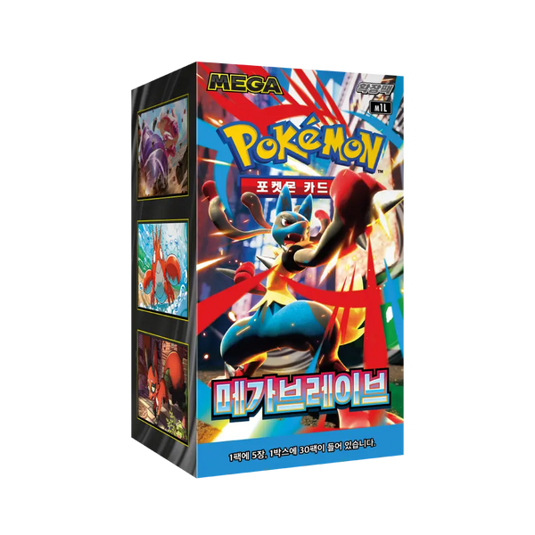 Pokémon TCG | Mega Brave (M1L) | Display (KOR) - Anime Figur