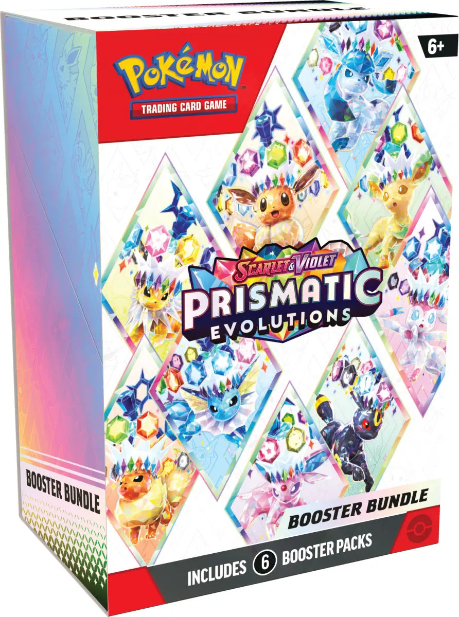 Pokemon Prismatic Evolutions Booster Bundle (6 Boosters) ENG Englisch