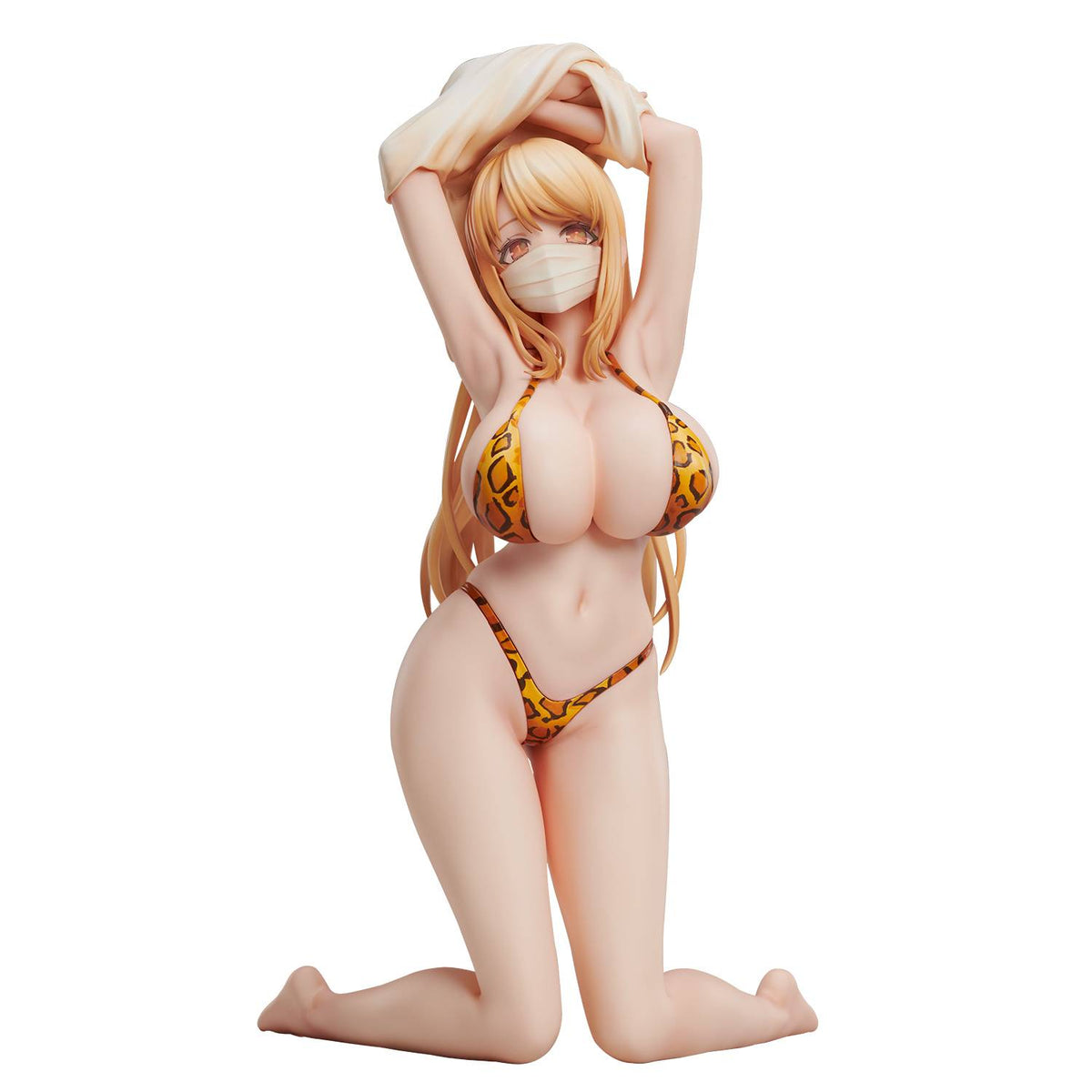 POPQN Illustration PVC Statue Leopard print Swimsuit 21 cm