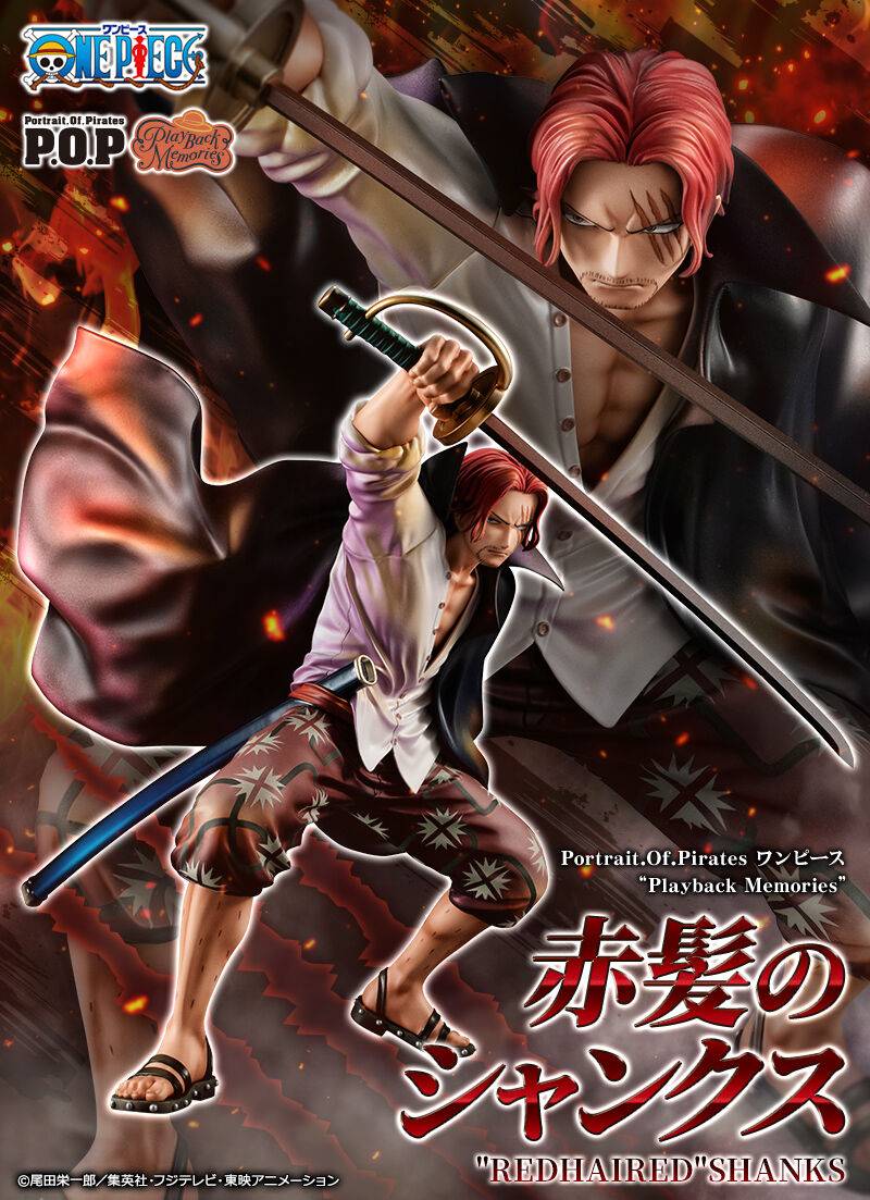 Portrait Of Pirates "Playback Memories": One Piece - Akagami No Shanks (LIMITED EDITION) [MegaHouse]