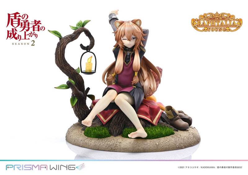 The Rising of the shield Hero Season 2 Prisma Wing PVC Statue 1/7 Raphtalia Young Version 15 cm