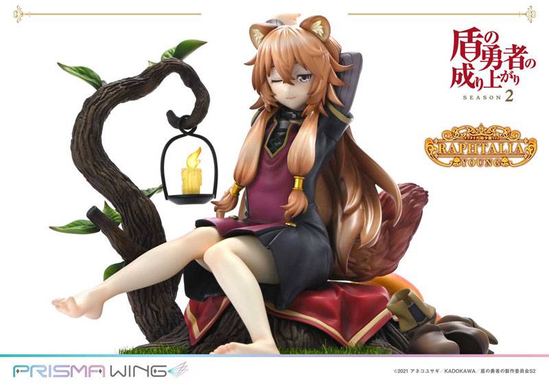 The Rising of the shield Hero Season 2 Prisma Wing PVC Statue 1/7 Raphtalia Young Version 15 cm