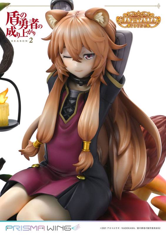 The Rising of the shield Hero Season 2 Prisma Wing PVC Statue 1/7 Raphtalia Young Version 15 cm
