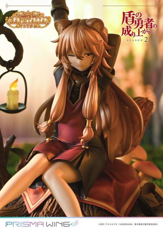 The Rising of the shield Hero Season 2 Prisma Wing PVC Statue 1/7 Raphtalia Young Version 15 cm