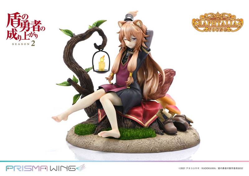 The Rising of the shield Hero Season 2 Prisma Wing PVC Statue 1/7 Raphtalia Young Version 15 cm