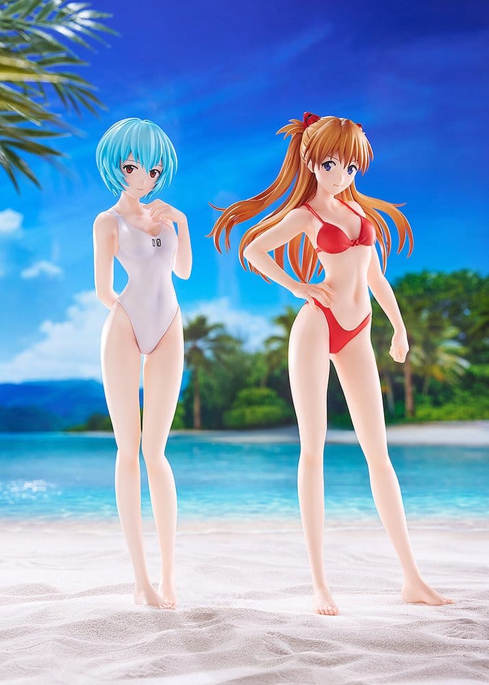 Rebuild of Evangelion Pop Up Parade Beach Queens Rei Ayanami (One-Piece Style) L Size - Anime Figuren günstig kaufen