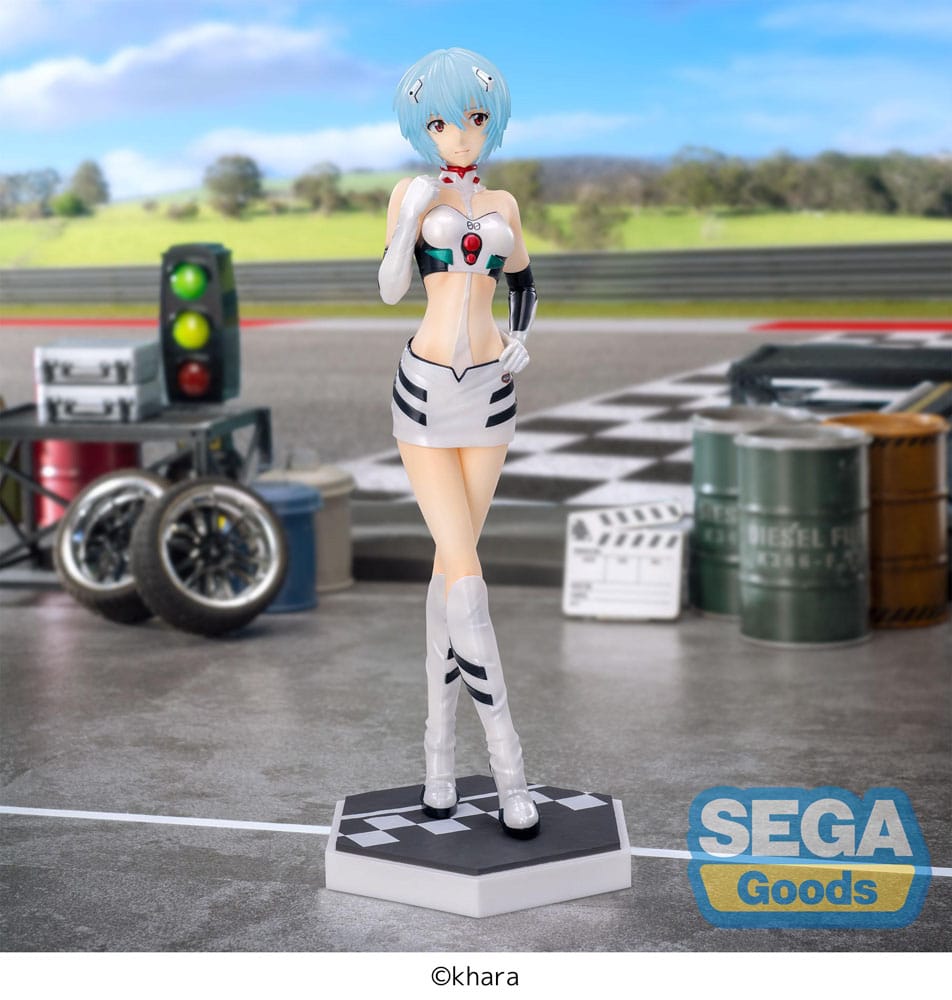Rei Ayanami  Evangelion Racing Pit Walk - Sega - Anime Figuren günstig kaufen