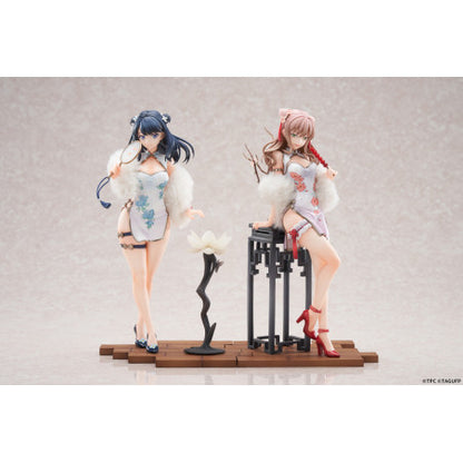 Gridman Universe PVC Statuen 1/7 2er-Set Rikka Takarada & Yume Minami China Dress Ver. 25 cm