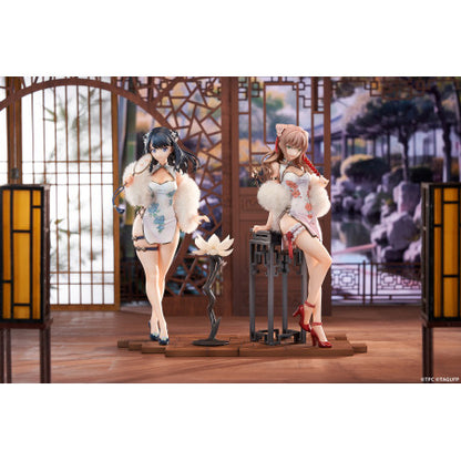 Gridman Universe PVC Statuen 1/7 2er-Set Rikka Takarada & Yume Minami China Dress Ver. 25 cm