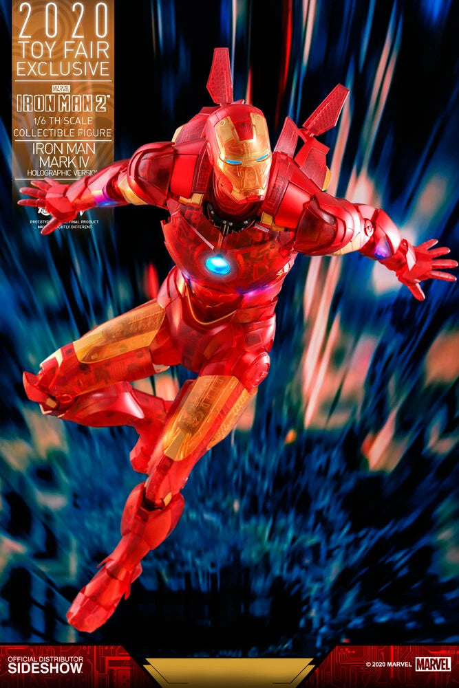 Iron Man Mark IV (Holographic Version) – 1/6 Scale Collectible Figure | Hot Toys