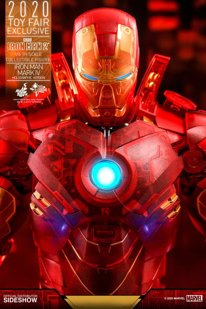 Iron Man Mark IV (Holographic Version) – 1/6 Scale Collectible Figure | Hot Toys