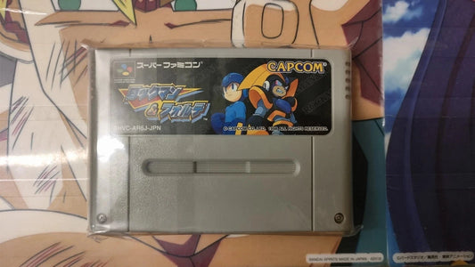 Super Famicom Spiele Games ROCKMAN FORTE MEGA MAN BASS Nintendo SNES Spiel Japan - Anime Figuren günstig kaufen