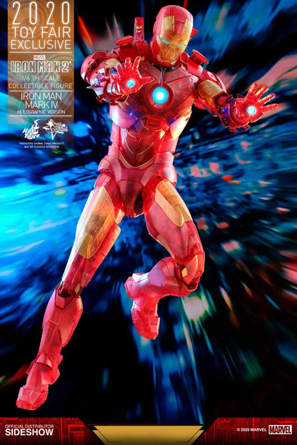 Iron Man Mark IV (Holographic Version) – 1/6 Scale Collectible Figure | Hot Toys