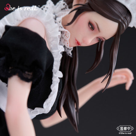 Original Character Dress Series PVC Statue 1/6 She is real Water Droplet Maid 27 cm
