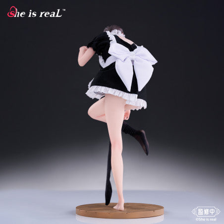 Original Character Dress Series PVC Statue 1/6 She is real Water Droplet Maid 27 cm