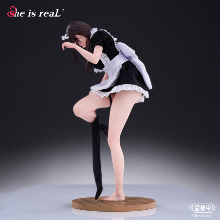 Original Character Dress Series PVC Statue 1/6 She is real Water Droplet Maid 27 cm