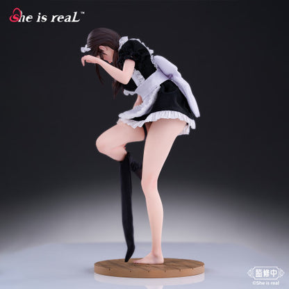 Original Character Dress Series PVC Statue 1/6 She is real Water Droplet Maid 27 cm
