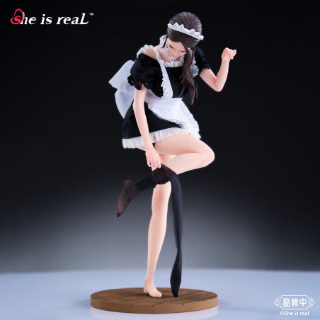 Original Character Dress Series PVC Statue 1/6 She is real Water Droplet Maid 27 cm