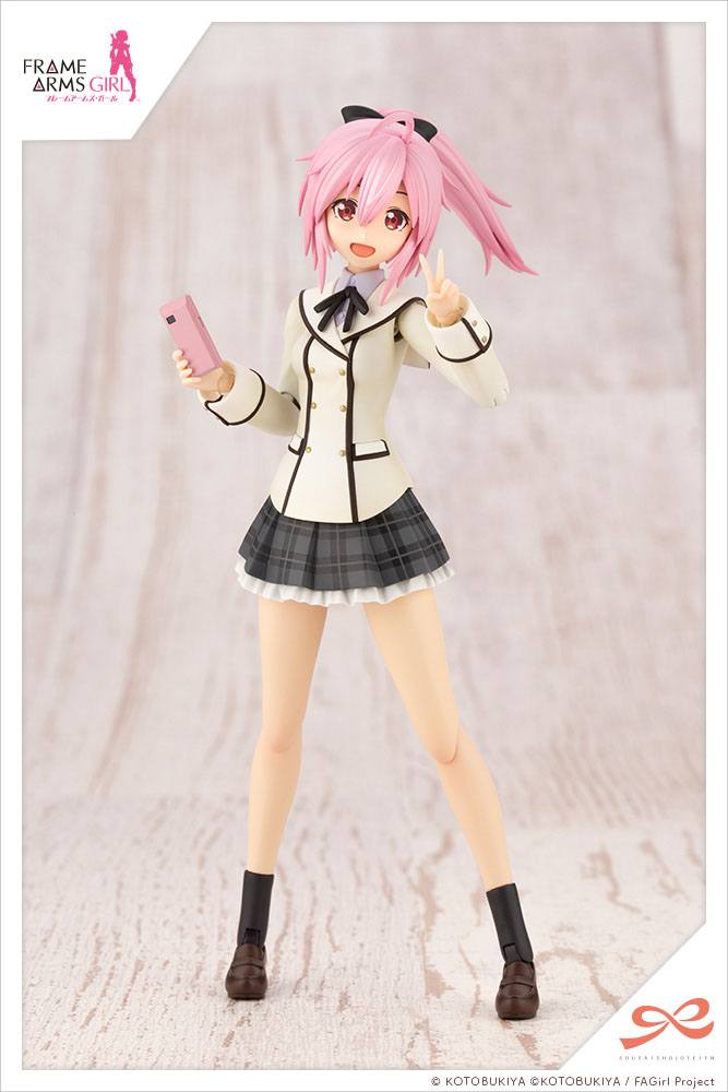 Sousai Shojo Teien Plastic Model Kit Ao Gennai Wakaba Girls' High School Winter Clothes Dreaming Style Monochrome - Anime Figuren günstig kaufen