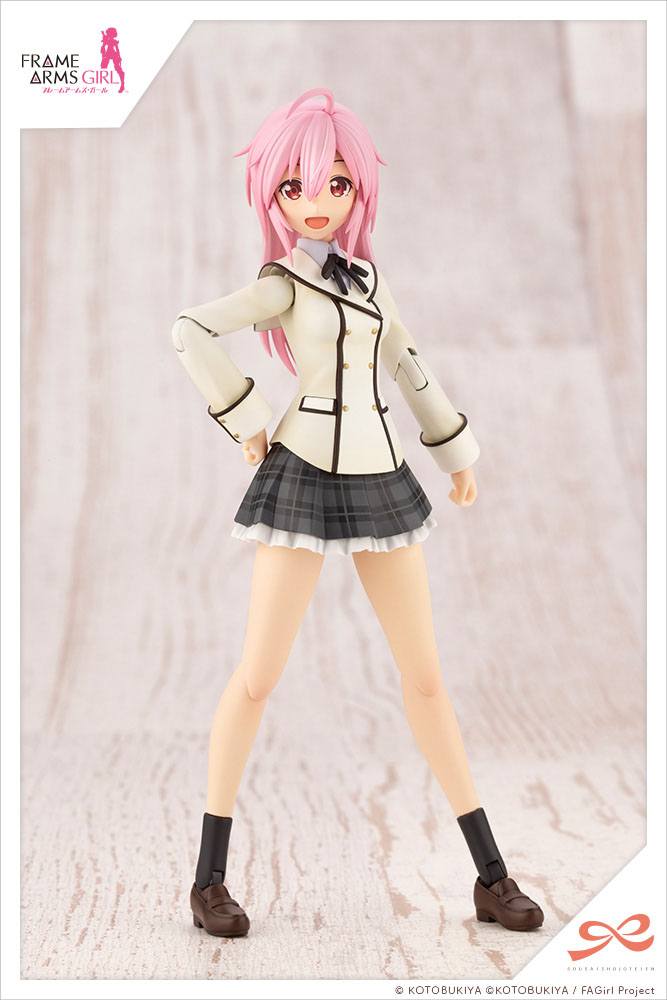Sousai Shojo Teien Plastic Model Kit Ao Gennai Wakaba Girls' High School Winter Clothes Dreaming Style Monochrome - Anime Figuren günstig kaufen