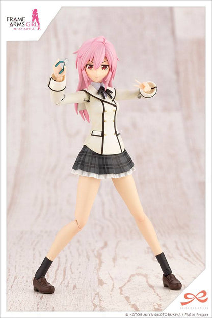 Sousai Shojo Teien Plastic Model Kit Ao Gennai Wakaba Girls' High School Winter Clothes Dreaming Style Monochrome - Anime Figuren günstig kaufen