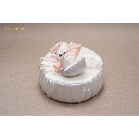 Original Character PVC Statue 1/7 Wakening White Haired-Chan Illustration by Hayashi Kewi 11 cm