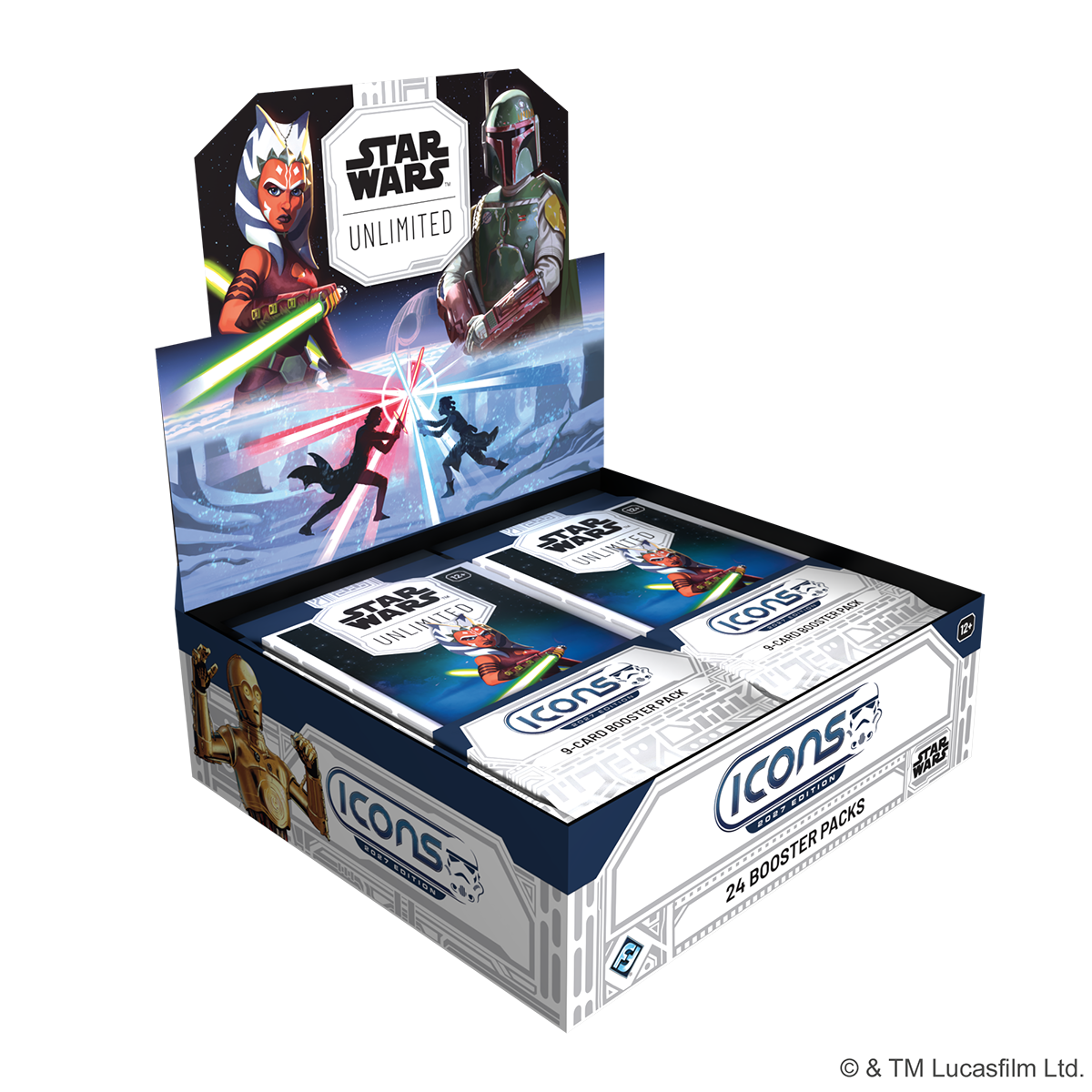 Star Wars: Unlimited – Icons 2027 Edition (Booster-Display) EN