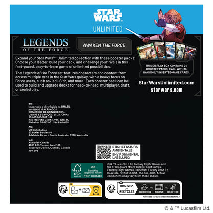 Star Wars: Unlimited – Legenden der Macht (Booster-Display) (EN) - Anime Figuren günstig kaufen