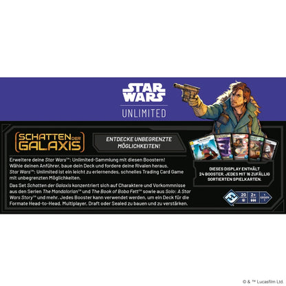 Star Wars: Unlimited – Schatten der Galaxis (Booster-Display) (DE) - Anime Figuren günstig kaufen