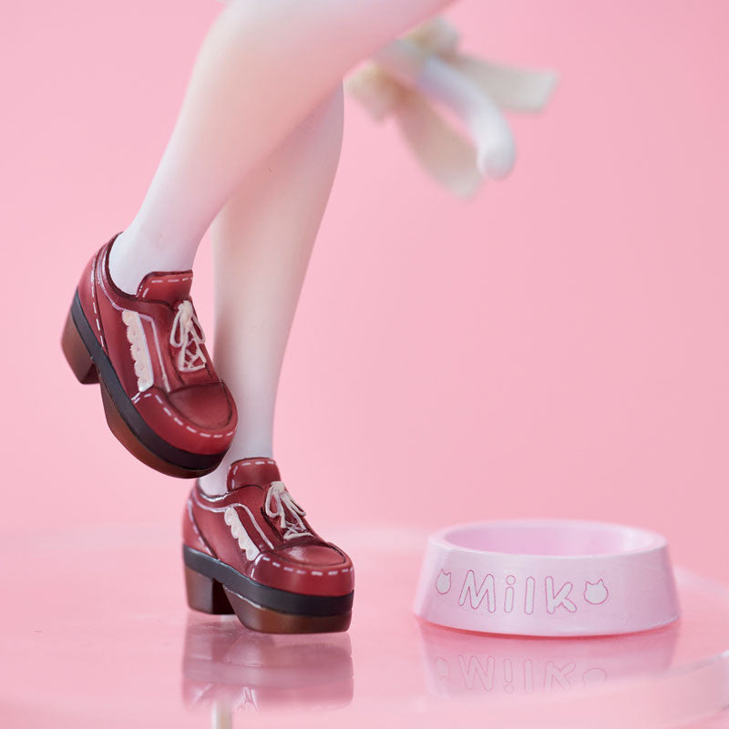 Super Sonico White Cat Ver. Figure [Union Creative]