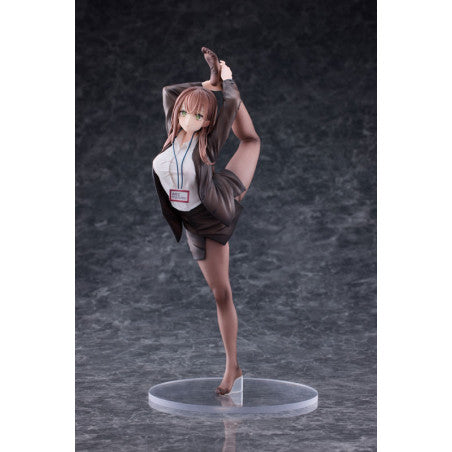 Surprisingly Bendy OL-chan Who Doesn't Want to Go to Work White Ver. 1/6 Scale Figure