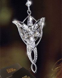 Herr der Ringe Replik Brosche & Kette Elbische Blattbrosche (Sterling Silber) - Anime Figuren günstig kaufen