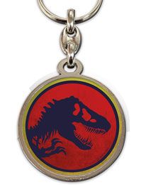 Jurassic Park Metall-Schlüsselanhänger Movie Logo - Anime Figuren günstig kaufen
