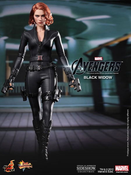 The Avengers Movie Masterpiece Actionfigur Black Widow - Anime Figur