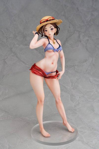 The Chief Kishi Mieko Statue Mieko Kishi Eigyo-saki de Muchitto Kaisuiyoku Ver. - Anime Figur