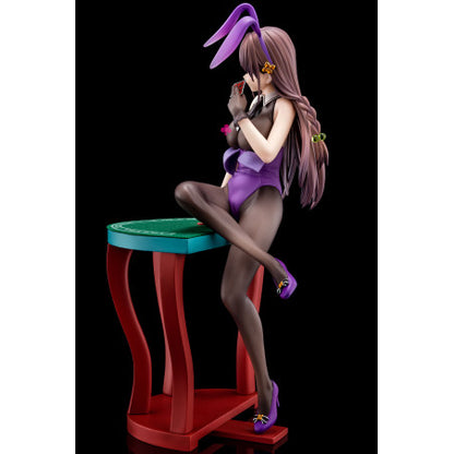 The Demon Sword Master of Excalibur Academy Statue 1/6 Elfine Phillet wearing flower's purple bunny costume with Nip Slip Gimmick System 17 cm