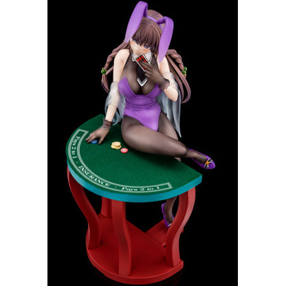 The Demon Sword Master of Excalibur Academy Statue 1/6 Elfine Phillet wearing flower's purple bunny costume with Nip Slip Gimmick System 17 cm