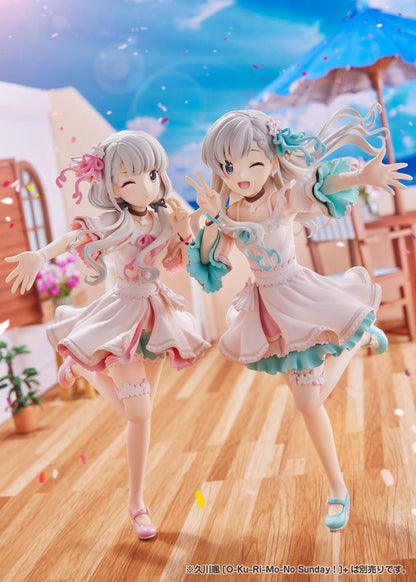 Idolmaster Cinderella Girls PVC Statue 1/7 Hisakwa Nagi O-Ku-Ri-Mo-No Sunday! 21 cm