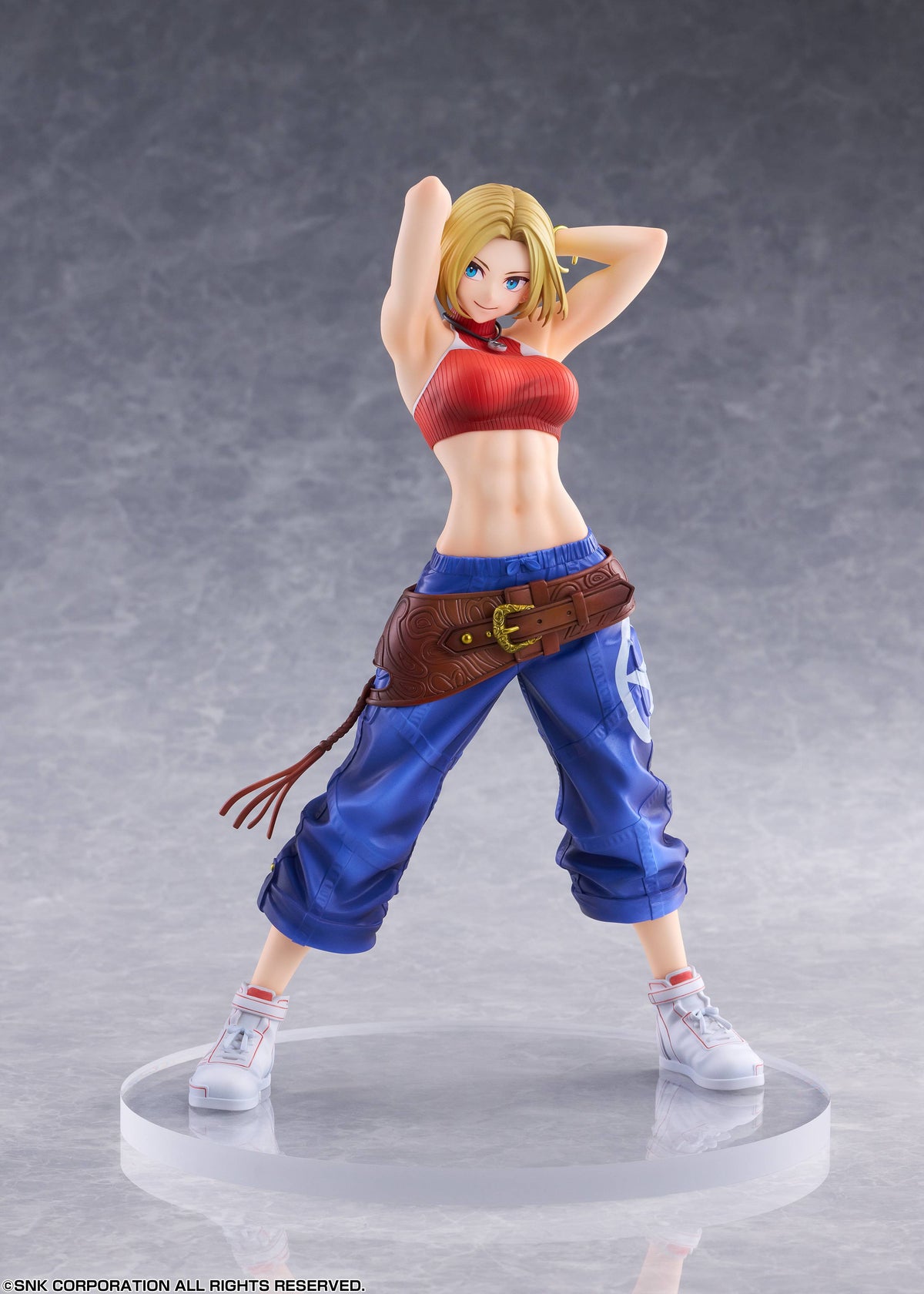 Fighting Girls Collection The King of Fighters XV PVC Figur 1/7 Blue Mary 26 cm