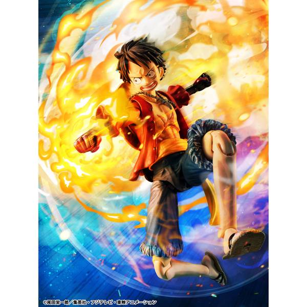 One Piece: Monkey D. Luffy - Armament Haki Ver. Variable Action Heroes [MegaHouse]