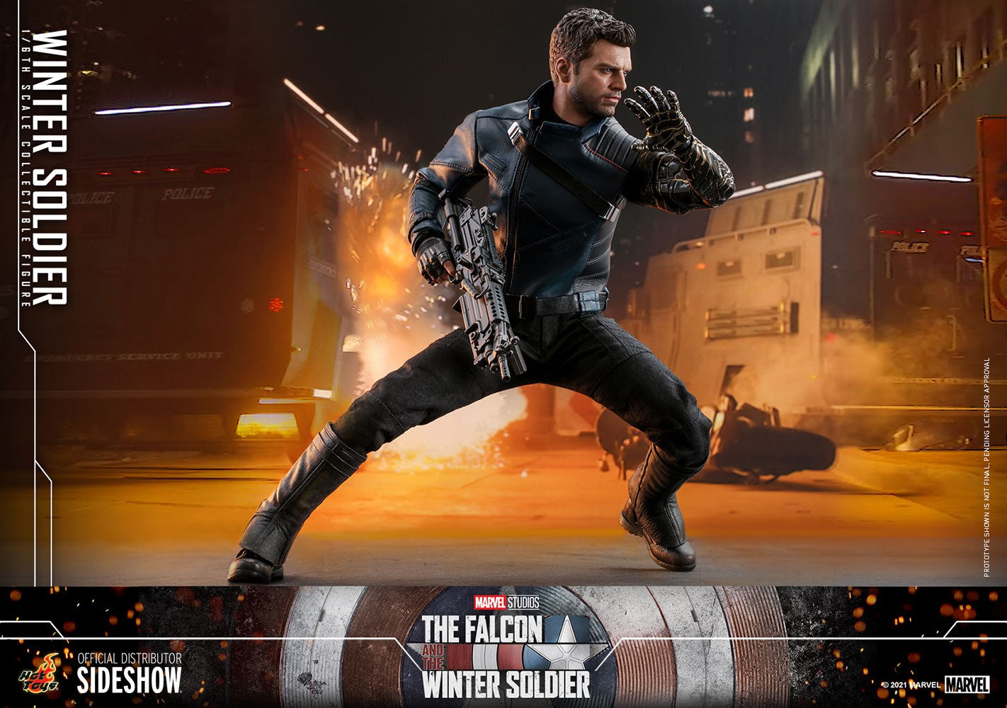 Winter Soldier 1/6 Scale Collectible Figure – Hot Toys TV Masterpiece (Falcon & Winter Soldier)