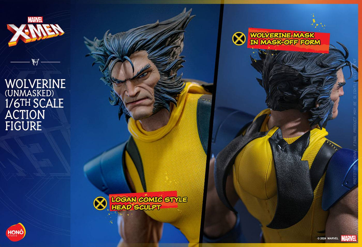 X-Men: Wolverine (Unmasked) 1/6 [Hot Toys / Honoo Studio]