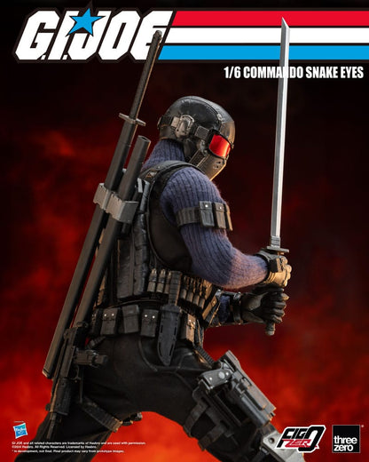 Commando Snake Eyes - FigZero - ThreeZero - Anime Figuren günstig kaufen